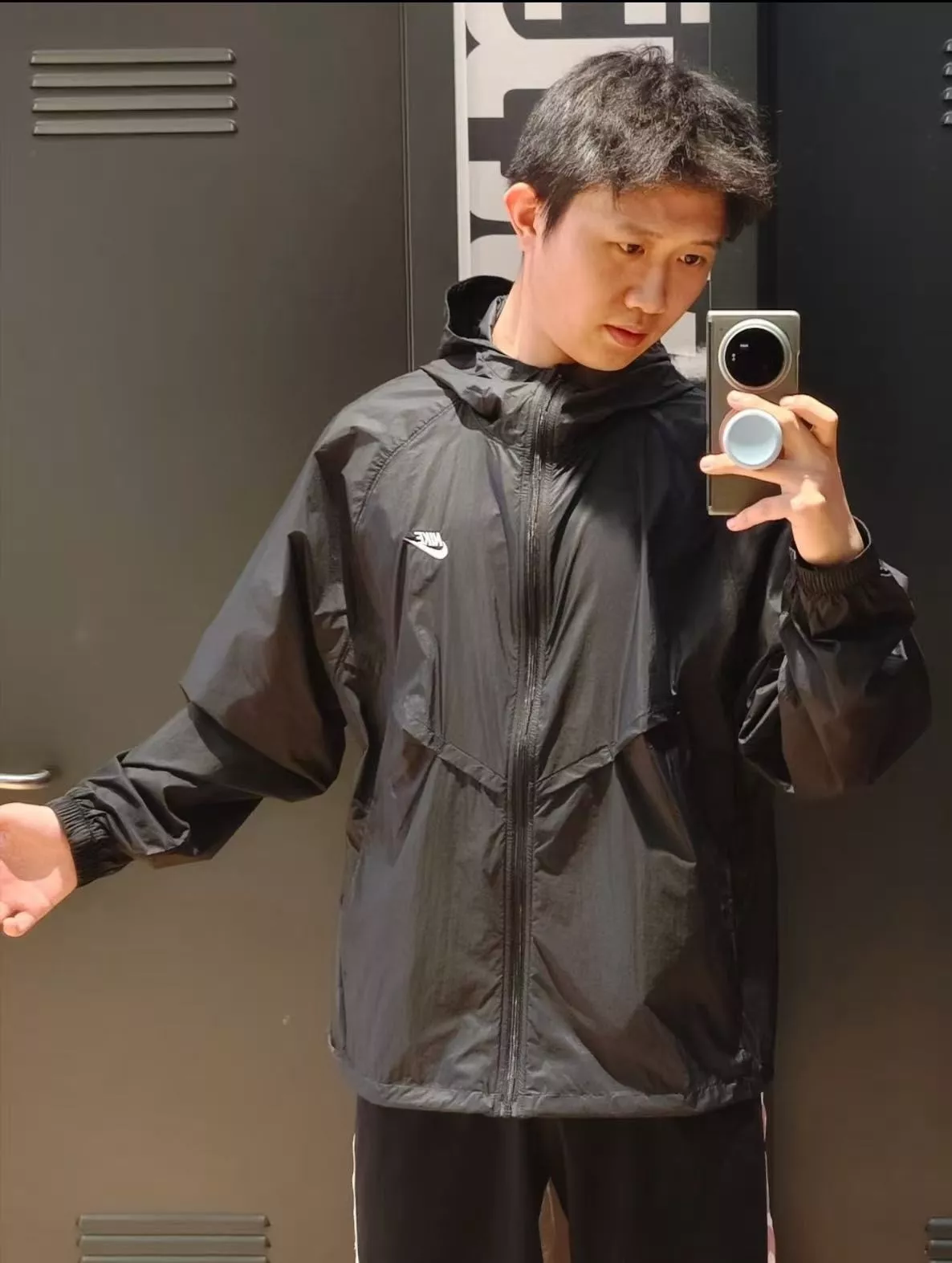 나이키 경량 아웃도어 후드 자외선 차단 재킷 상세 이미지 32