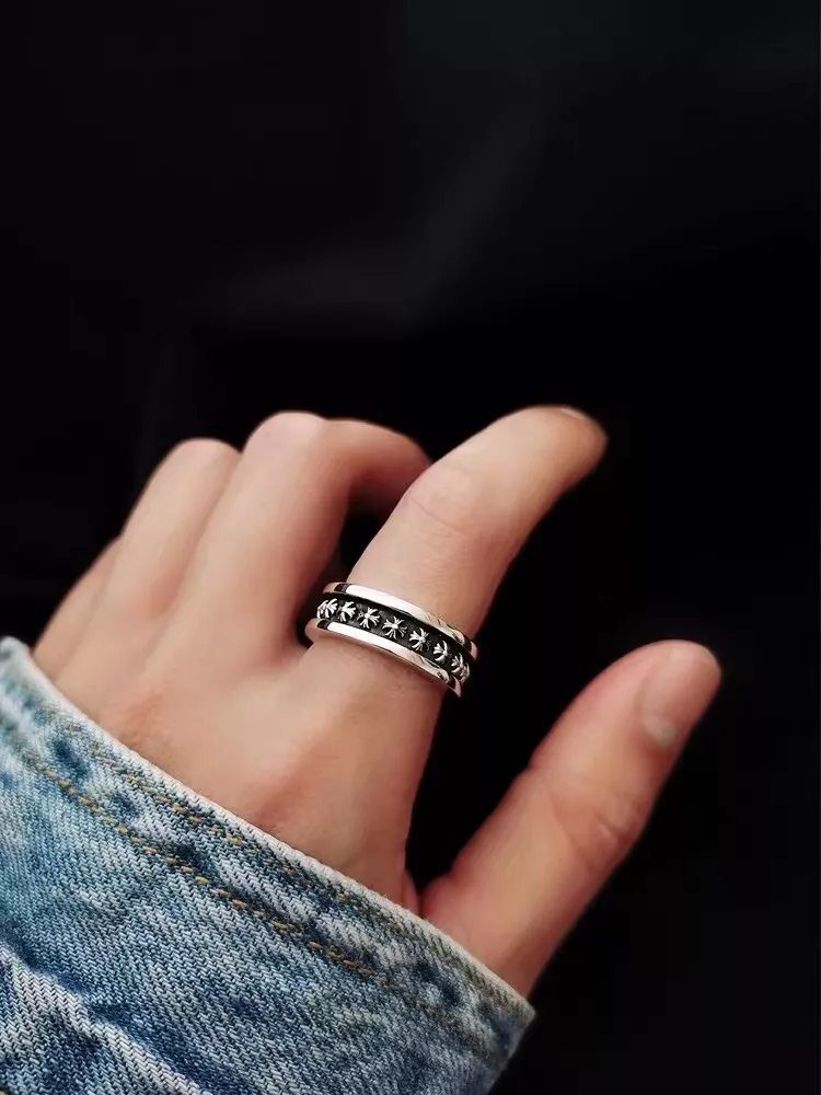 크롬하츠 미니 루스 십자가 링 상세 이미지 8