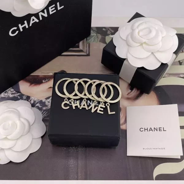 샤넬 빈티지 레터 링 세트