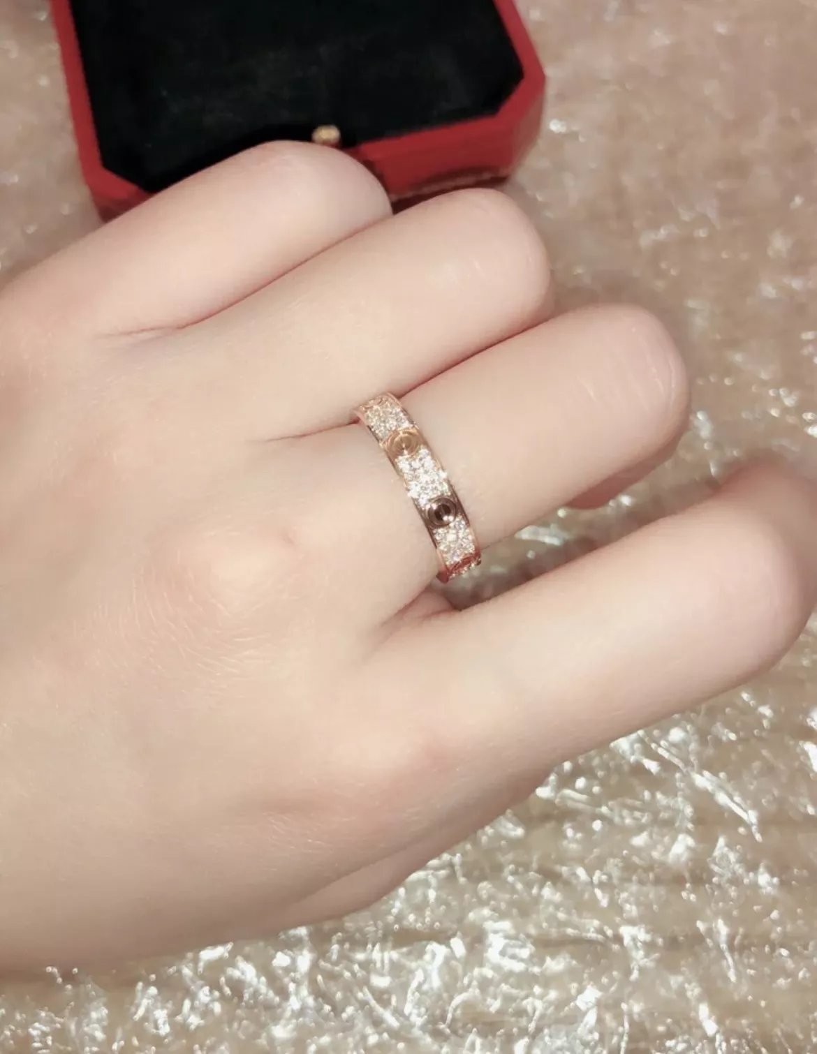 까르띠에 스톤 세팅 링 상세 이미지 18
