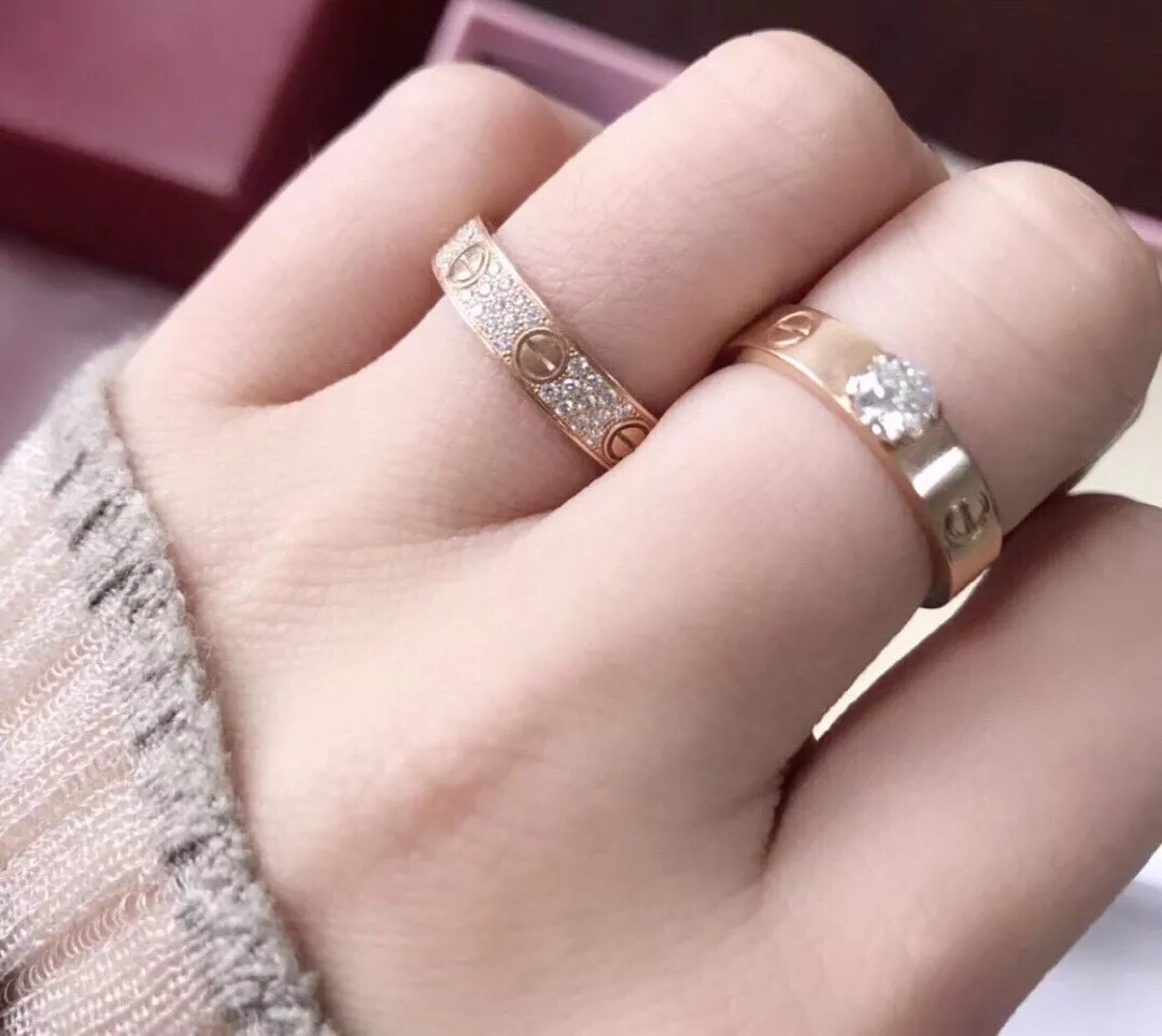 까르띠에 스톤 세팅 링 상세 이미지 11