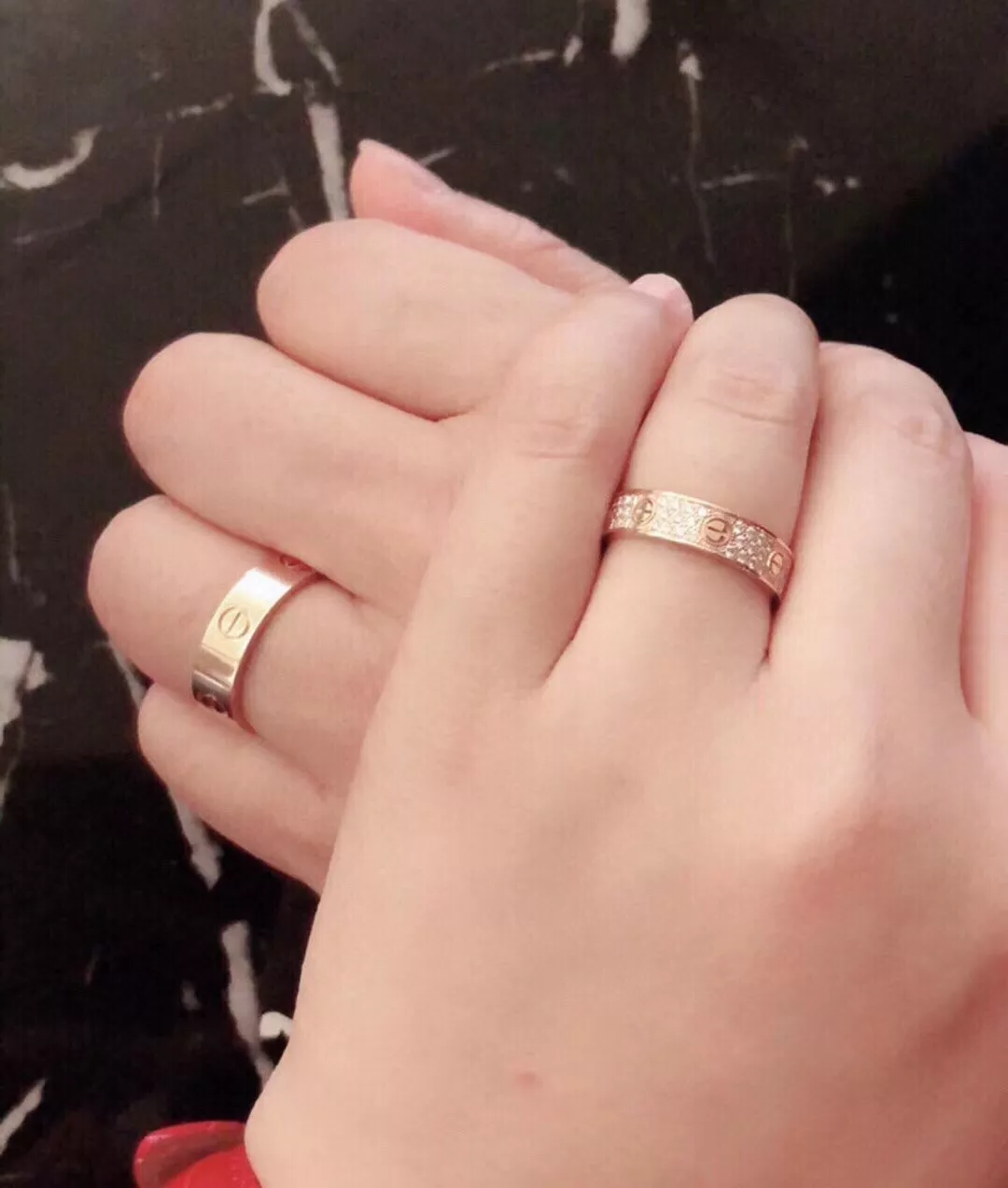 까르띠에 스톤 세팅 링 상세 이미지 10