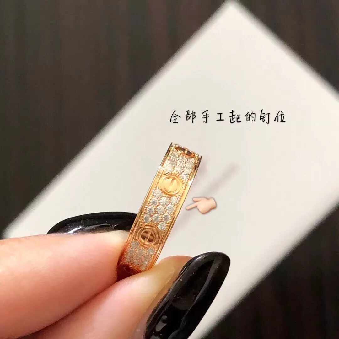 까르띠에 스톤 세팅 링 상세 이미지 3