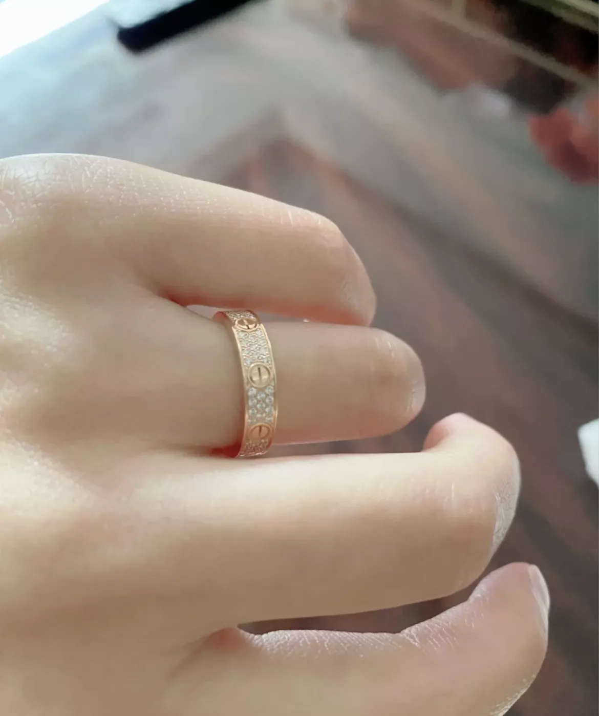 까르띠에 스톤 세팅 링 상세 이미지 17