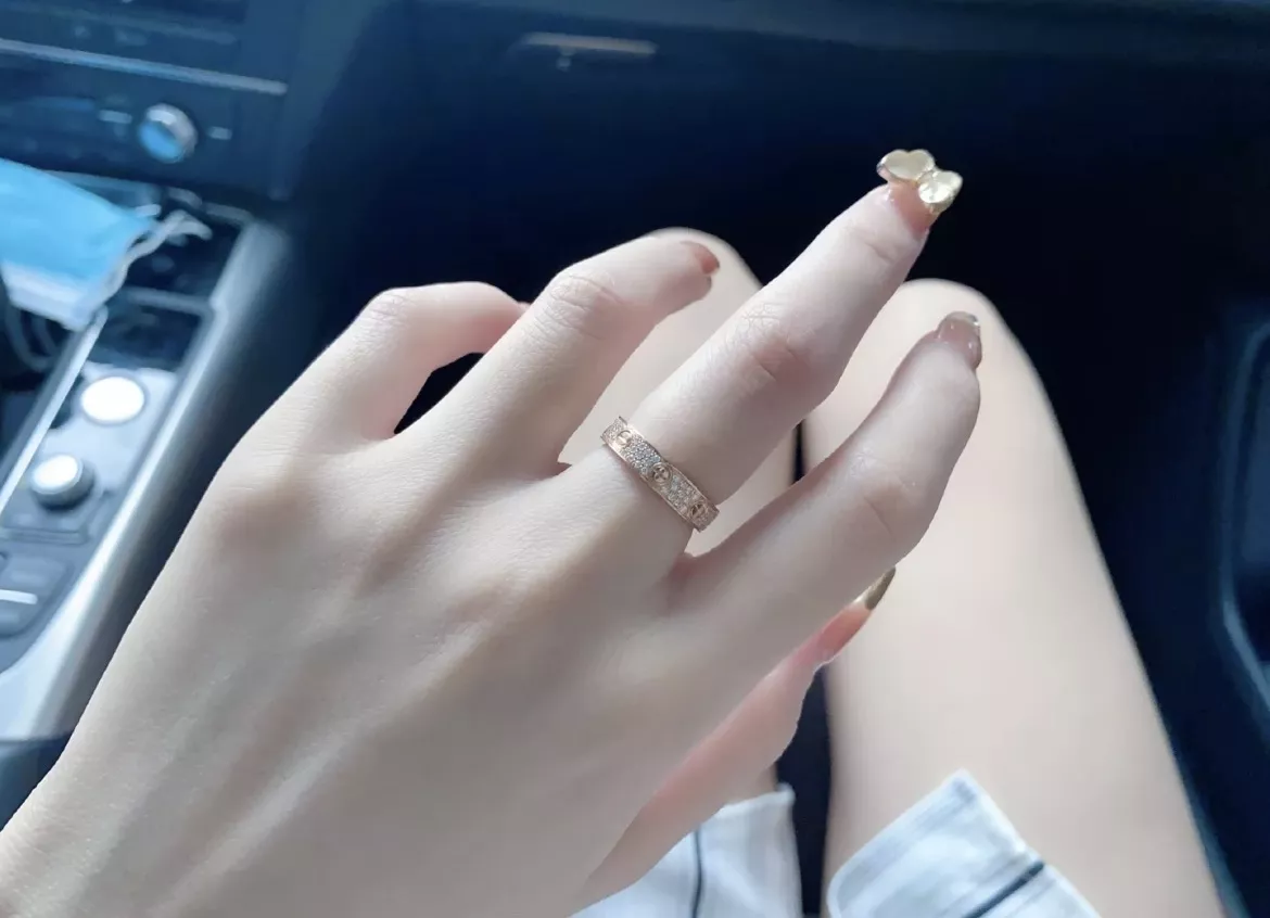 까르띠에 스톤 세팅 링 상세 이미지 12