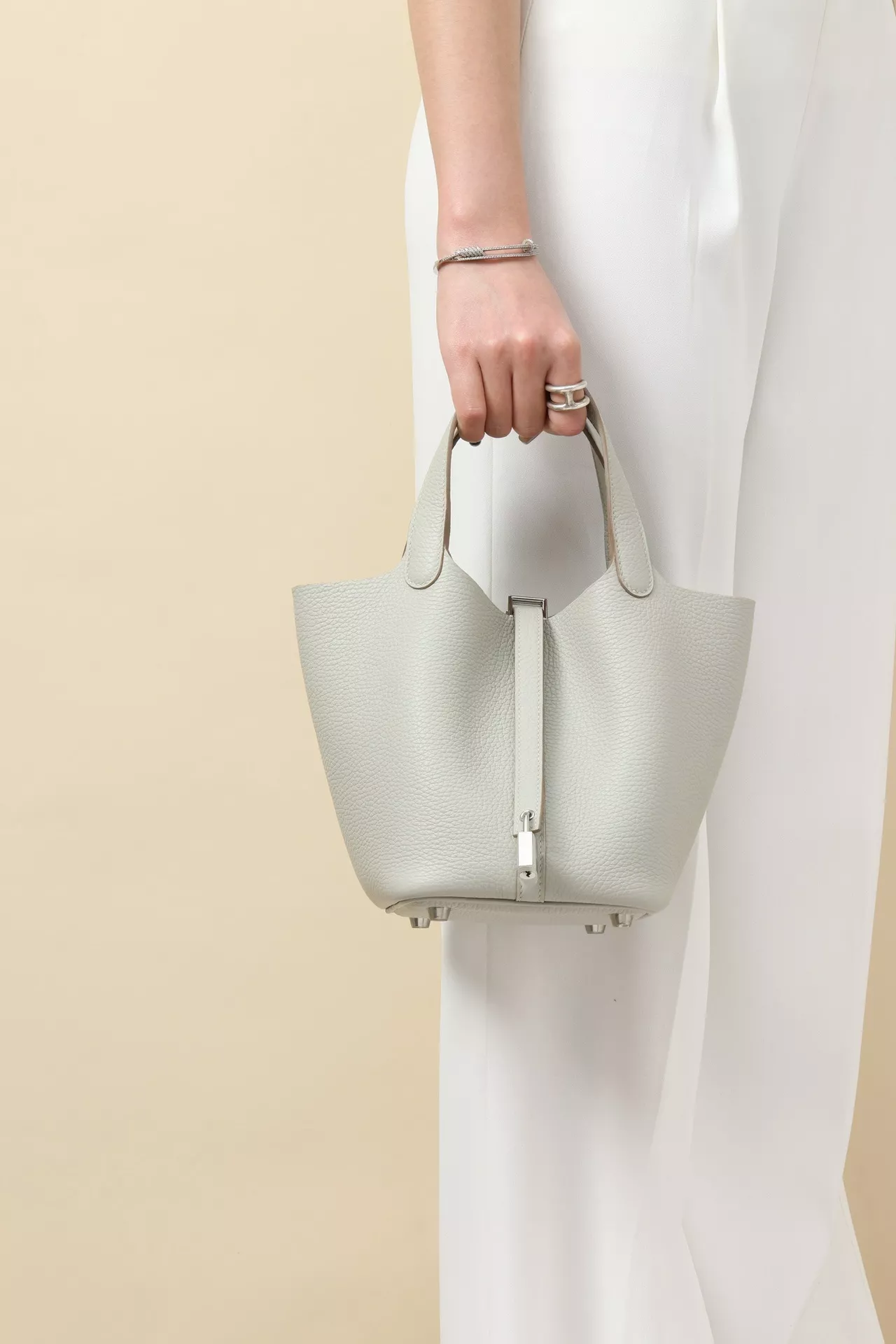 에르메스 TC 대가죽 버킷백 상세 이미지 8