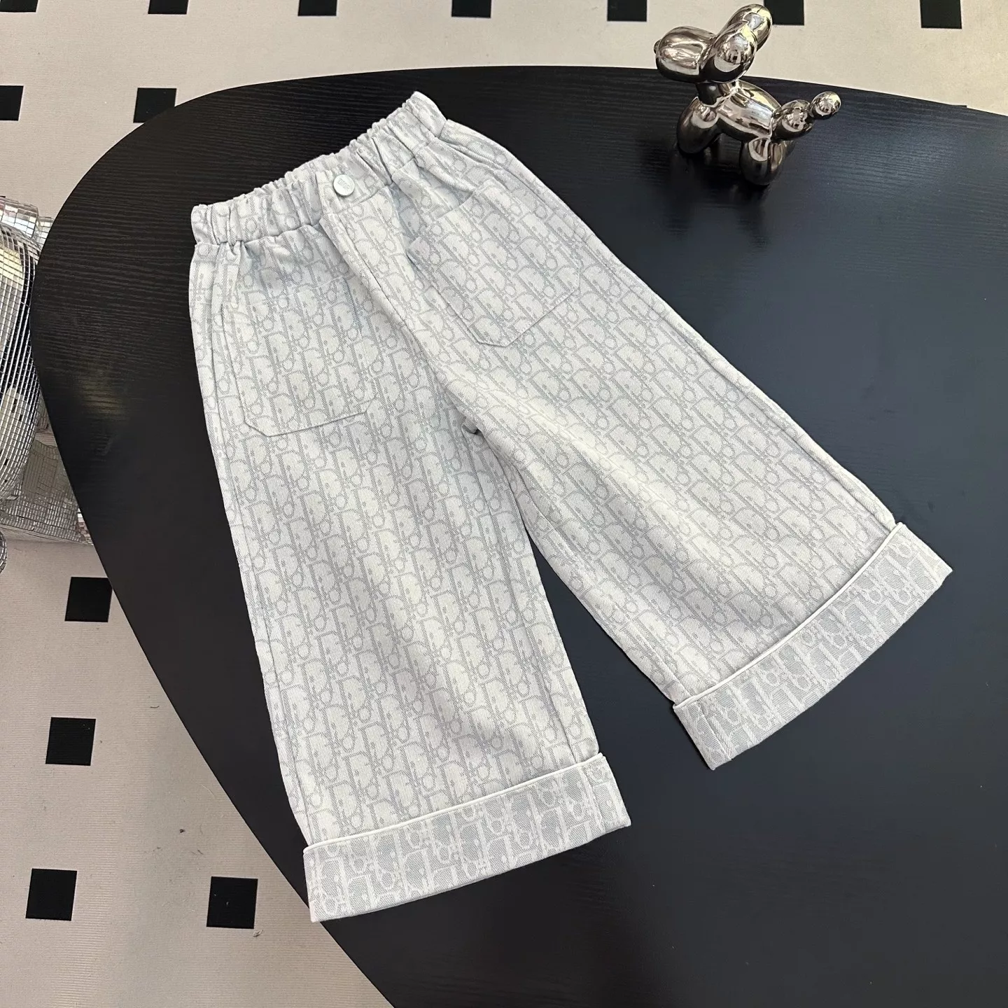 디올 유아동 데님 팬츠 세트 상세 이미지 9