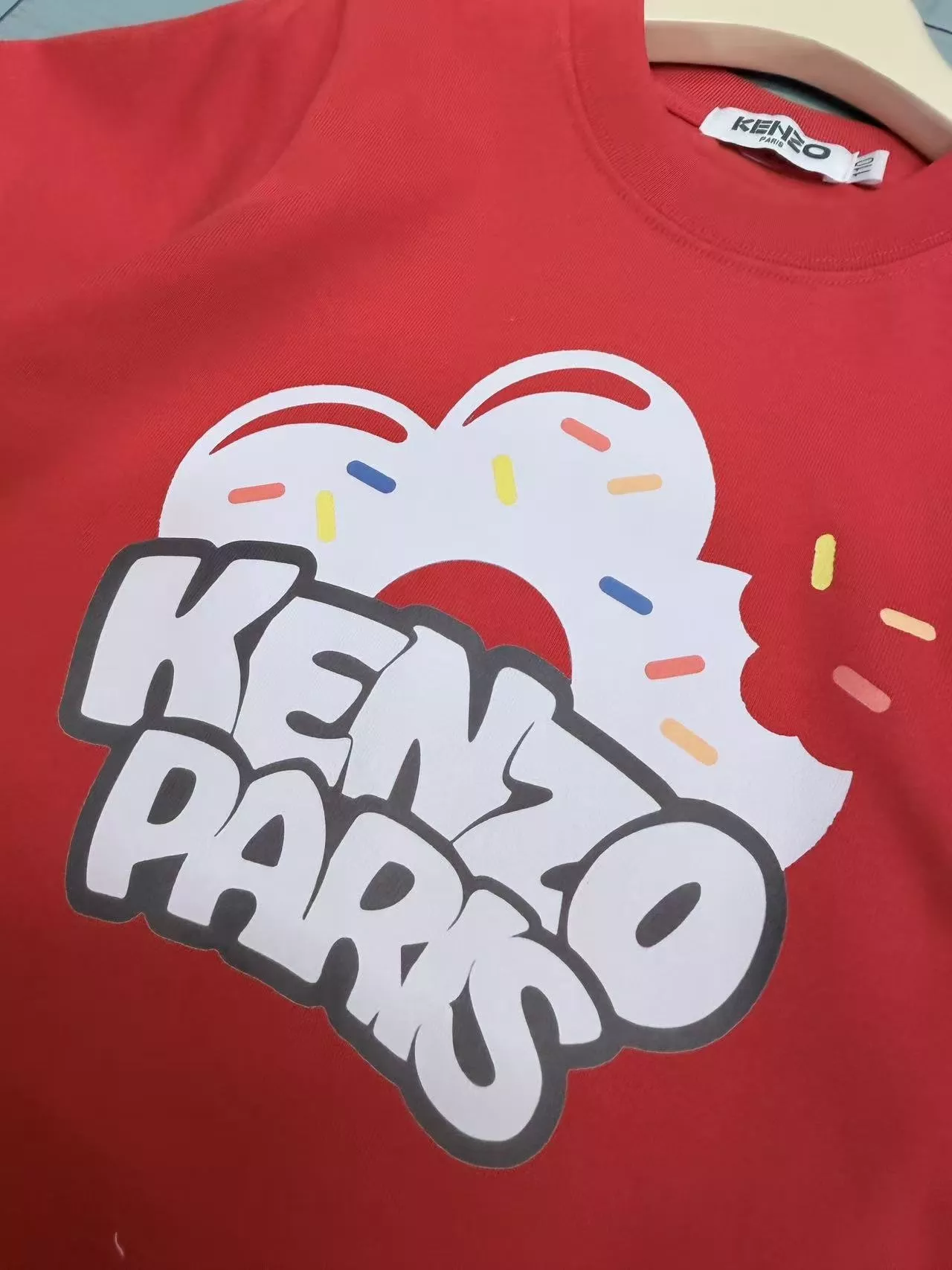 겐조 원형 넥 아동 반소매 티셔츠 상세 이미지 5