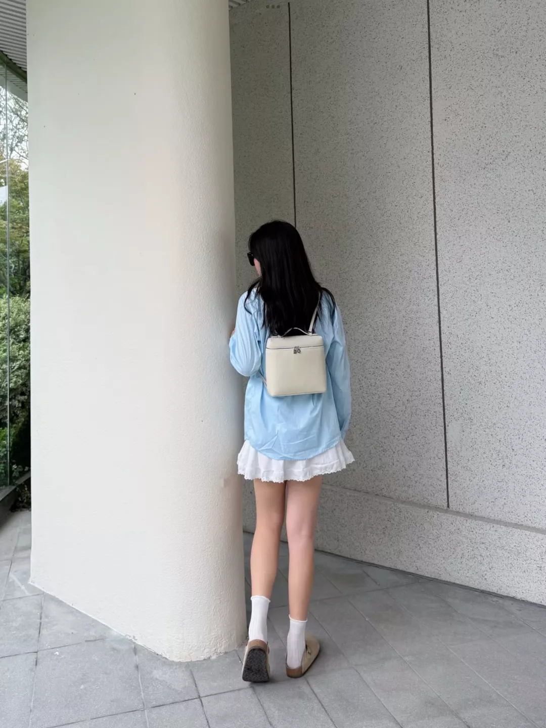 로로피아나 박스형 백팩 상세 이미지 20