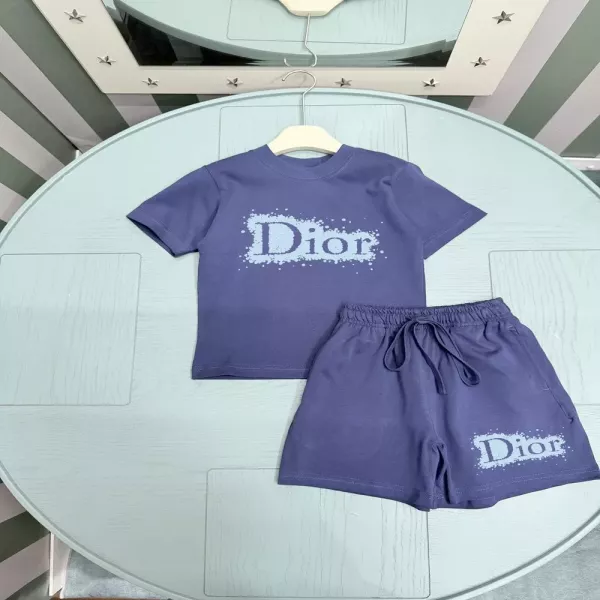 디올 아동 반소매 상하의 세트