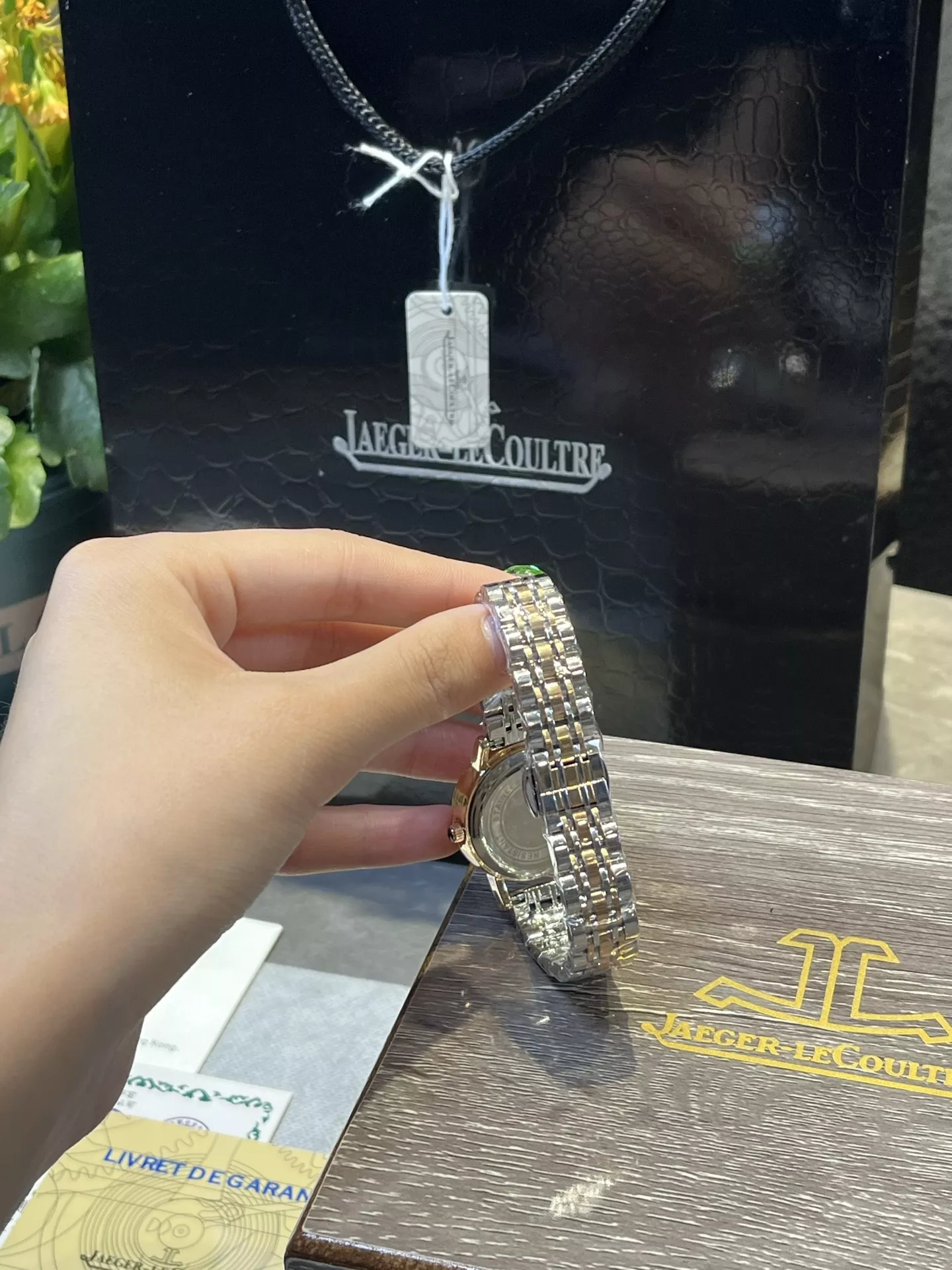 예거르쿨트르 랑데부 시리즈 메탈 손목시계 상세 이미지 9