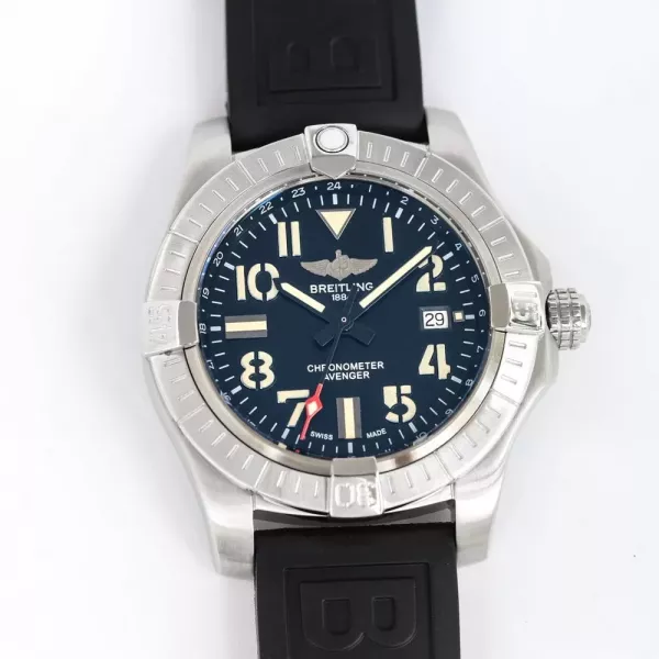 브라이틀링 어벤저 블랙버드하우스 44mm 기계식 손목시계