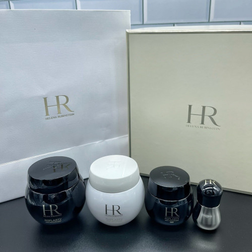 헬레나루빈스타인 블랙 밴디지 크림, 화이트 밴디지 크림, 아이 크림, 마사지 헤드 구성의 스킨케어 4종 세트