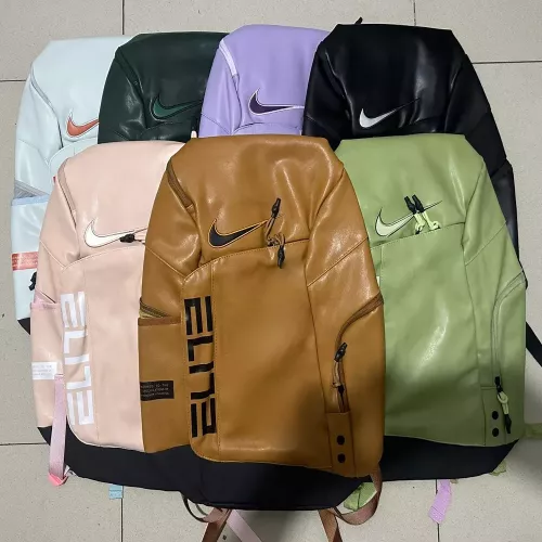 나이키 에어쿠션 스트랩 대용량 자수 로고 백팩