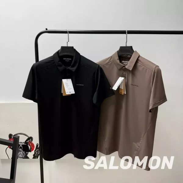 살로몬 기능성 반소매 폴로 티셔츠