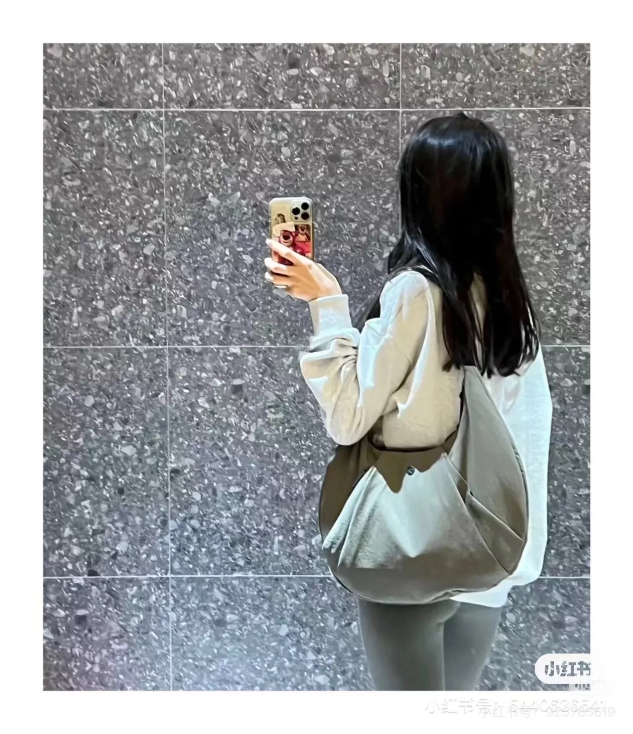 룰루레몬 반달 쉐입 나일론 숄더백 상세 이미지 49