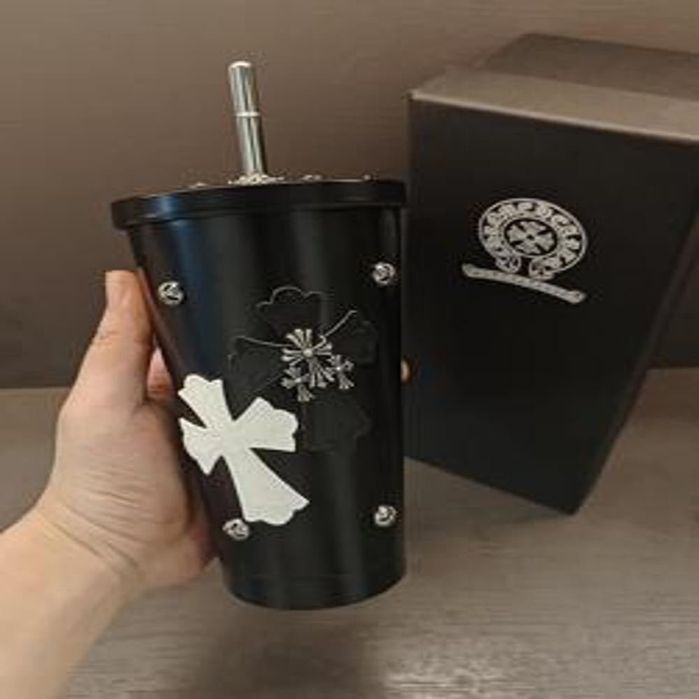 크롬하츠 DIY 다크 무드 스트로 텀블러