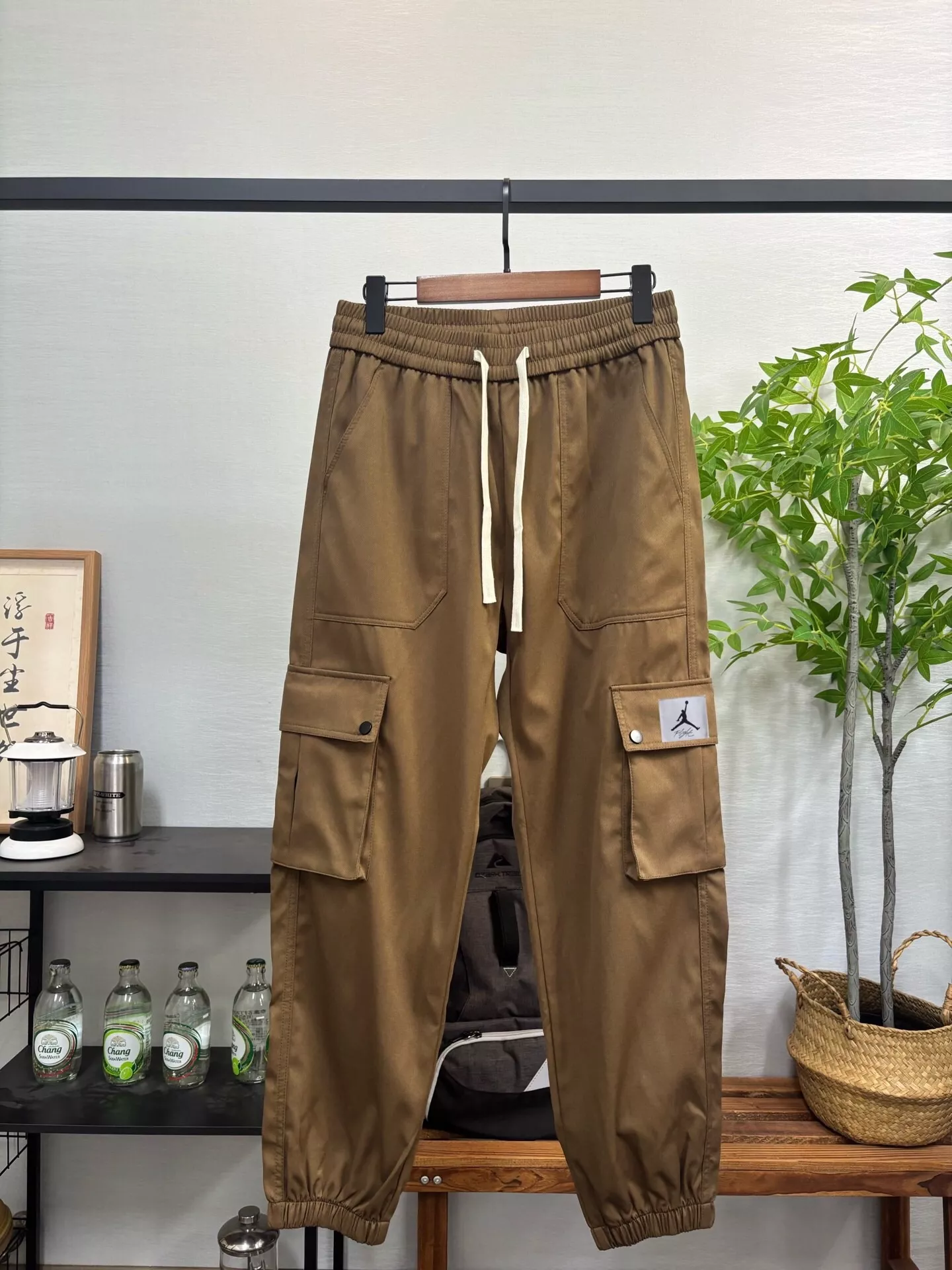 에어조던 아메리칸 빈티지 스타일 포켓 일자 공용 팬츠 상세 이미지 2