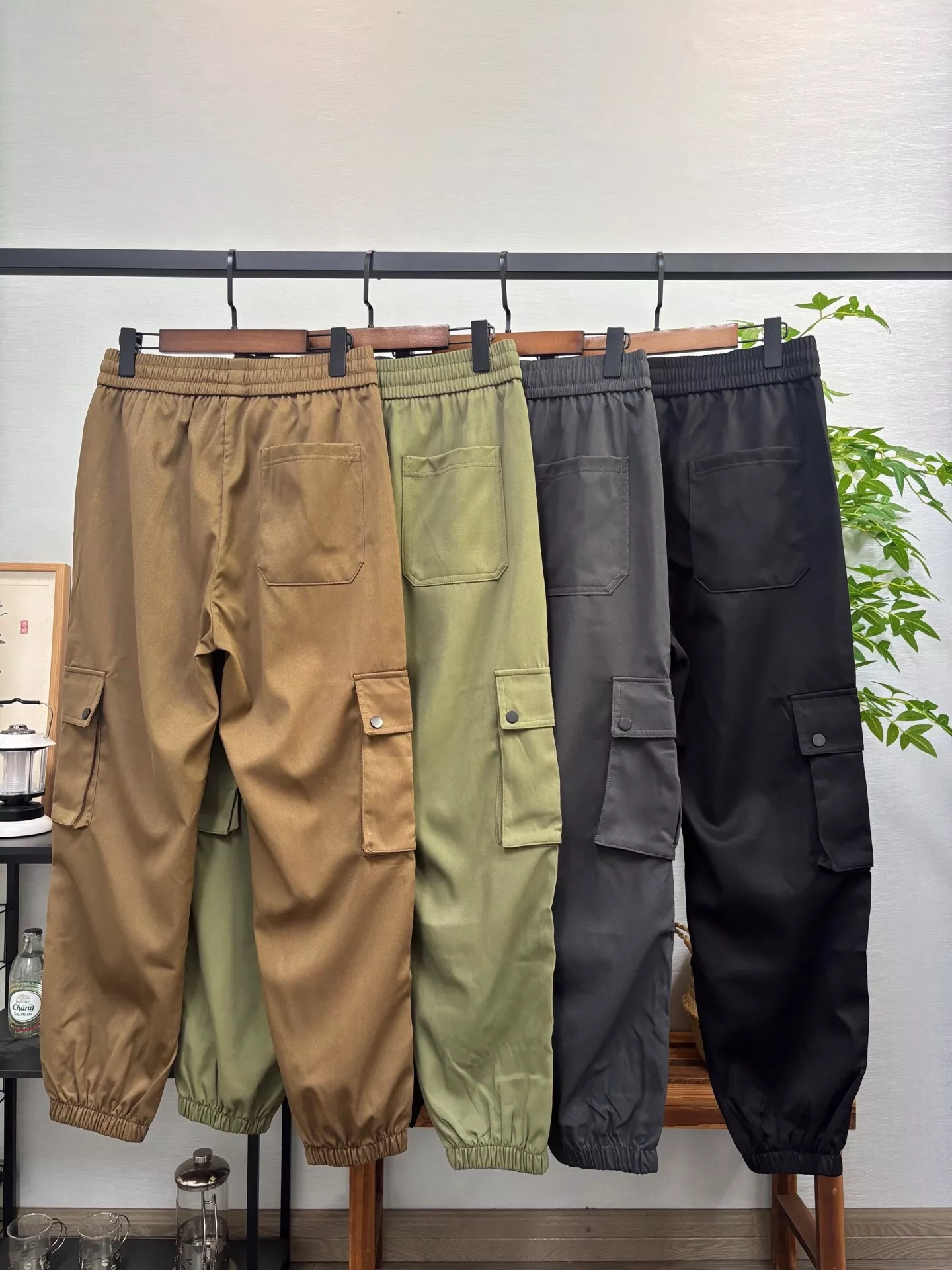 에어조던 아메리칸 빈티지 스타일 포켓 일자 공용 팬츠 상세 이미지 6