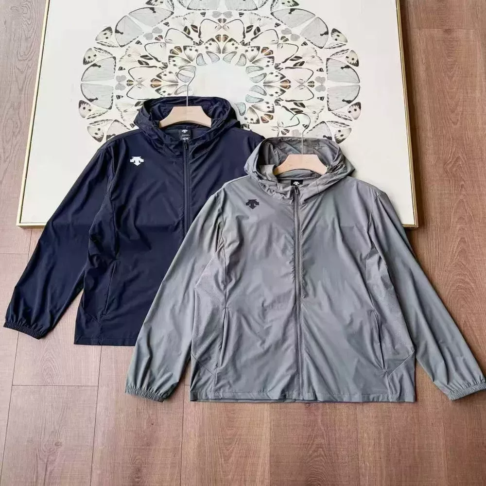 데상트 남녀공용 자외선 차단 집업 재킷