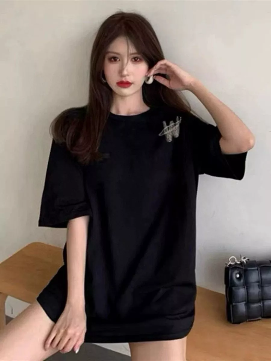 웰던 W 로고 루즈핏 라운드넥 반소매 티셔츠 상세 이미지 30