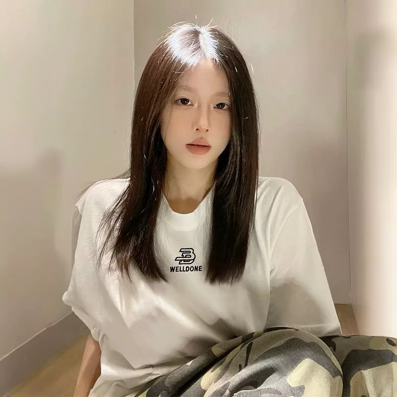 웰던 로고 프린트 오버핏 반소매 티셔츠 상세 이미지 29
