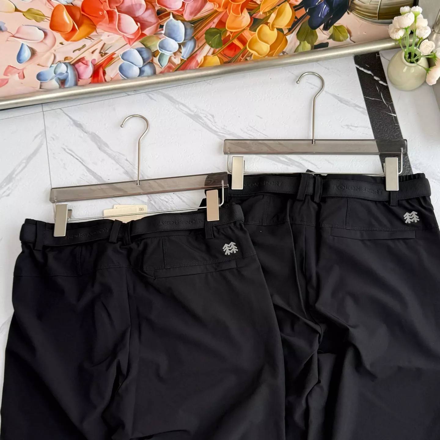 코오롱스포츠 남성 레귤러 핏 아웃도어 캐주얼 팬츠 상세 이미지 6
