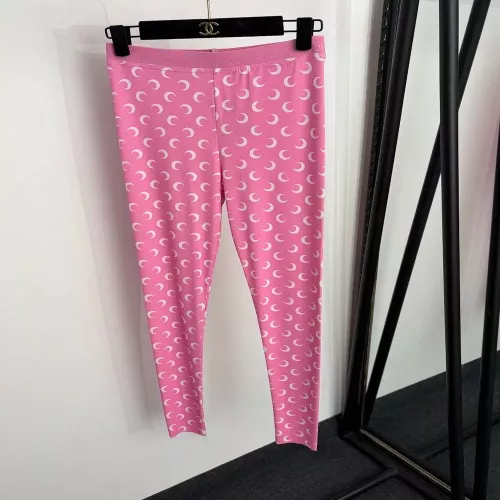 마린세르 문 프린트 슬림핏 레깅스