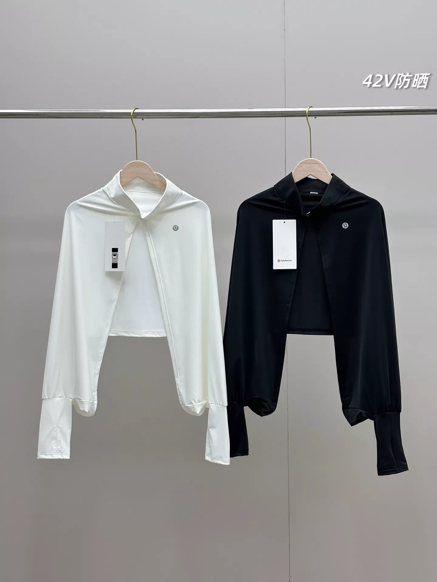 룰루레몬 여성용 아이스실크 자외선 차단 숄 가디건 세트 상세 이미지 1
