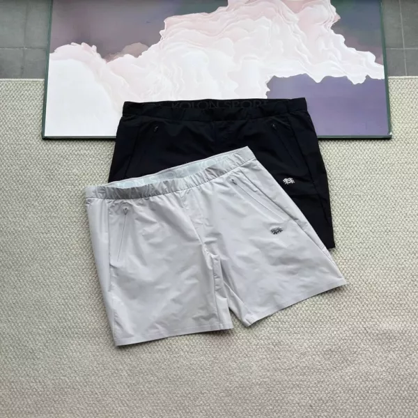 코오롱스포츠 아웃도어 방수 멀티포켓 우븐 하프 팬츠