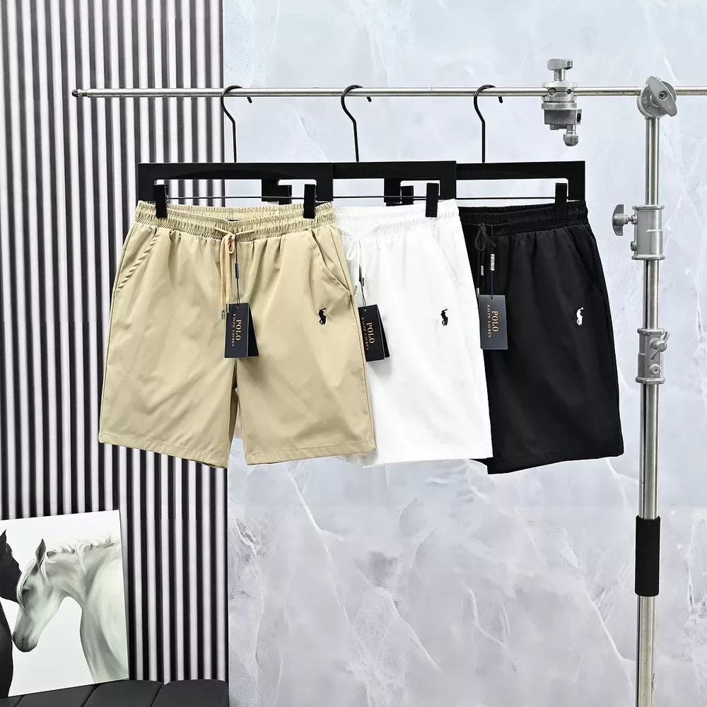 랄프로렌 클래식 포니 자수 캐주얼 쇼트 팬츠