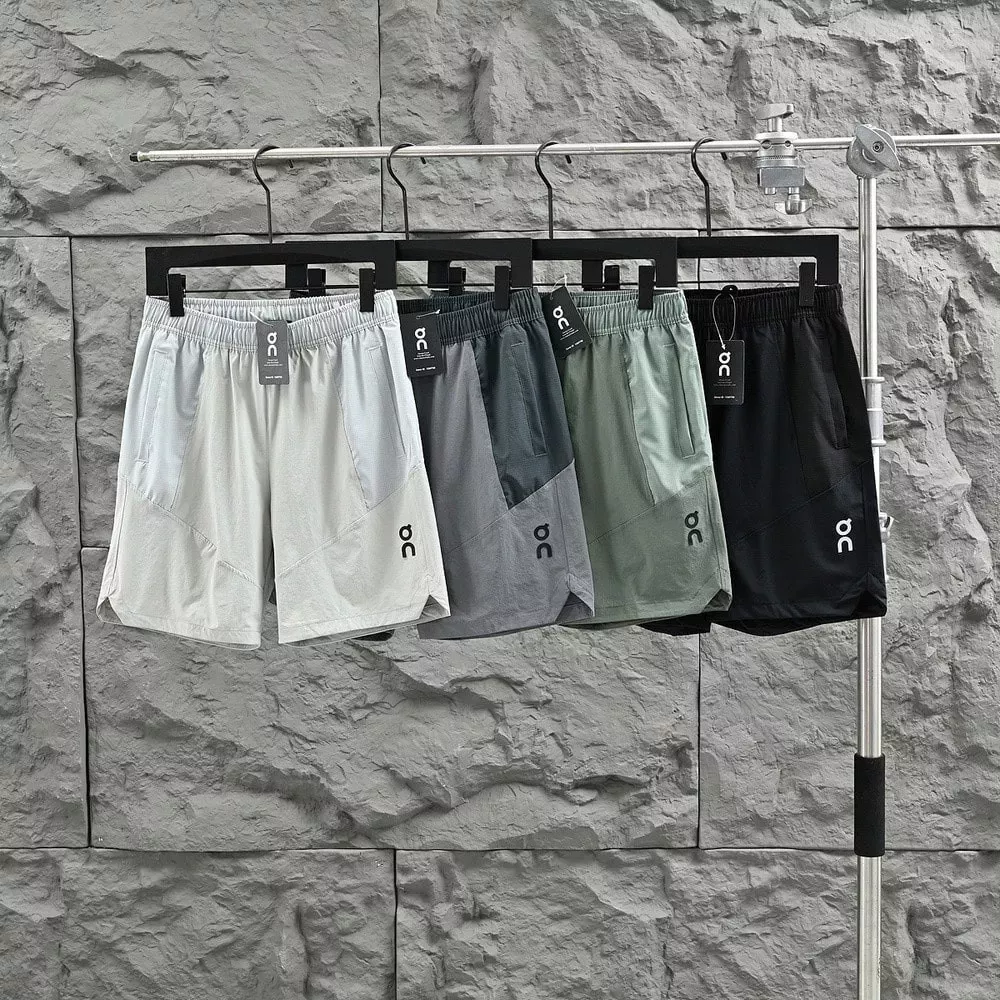 온러닝 아웃도어 속건 밴딩 하프 팬츠