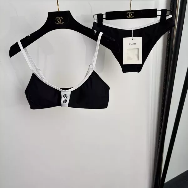 샤넬 비키니 분리형 수영복 세트