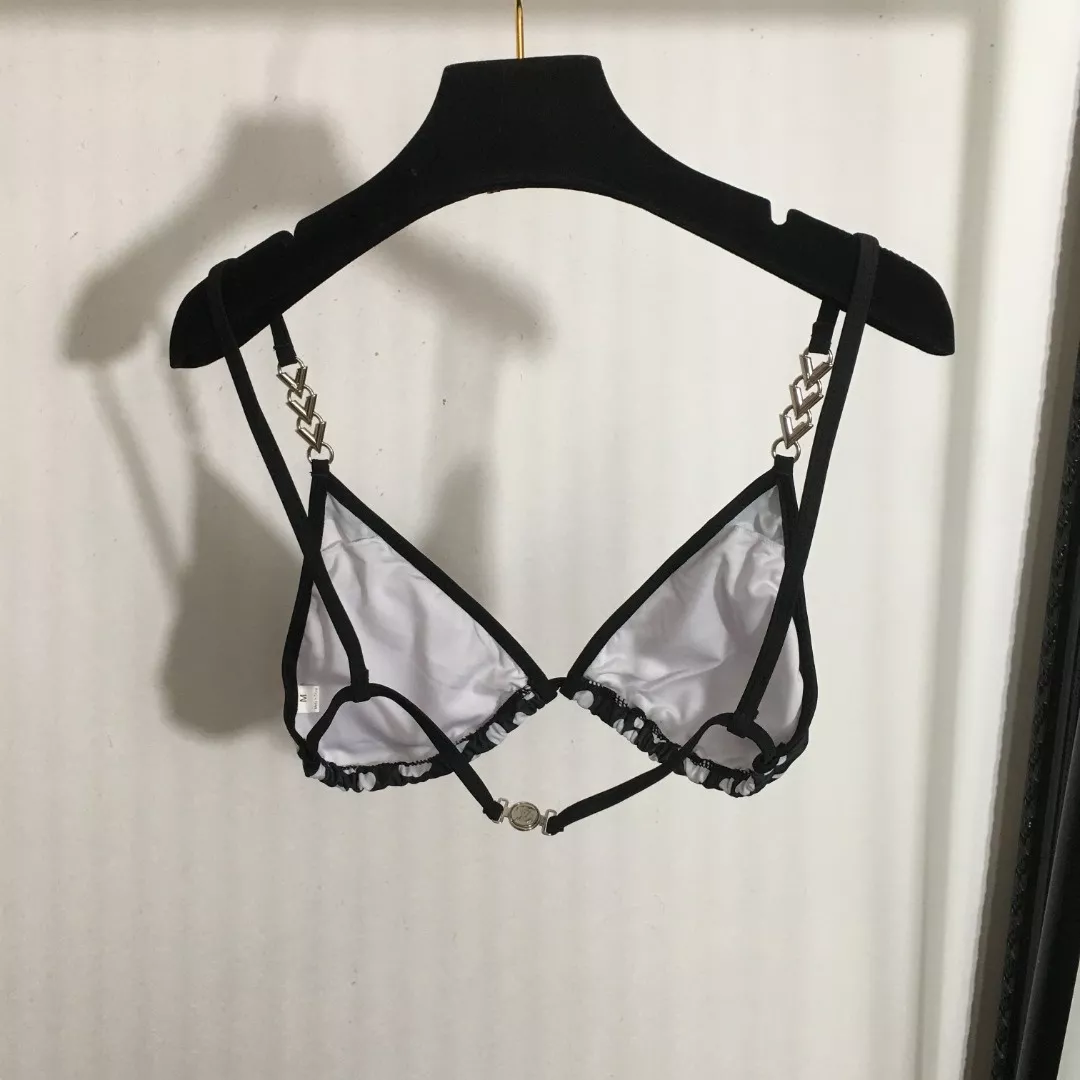 루이비통 도트 패턴 분리형 비키니 수영복 세트 상세 이미지 4