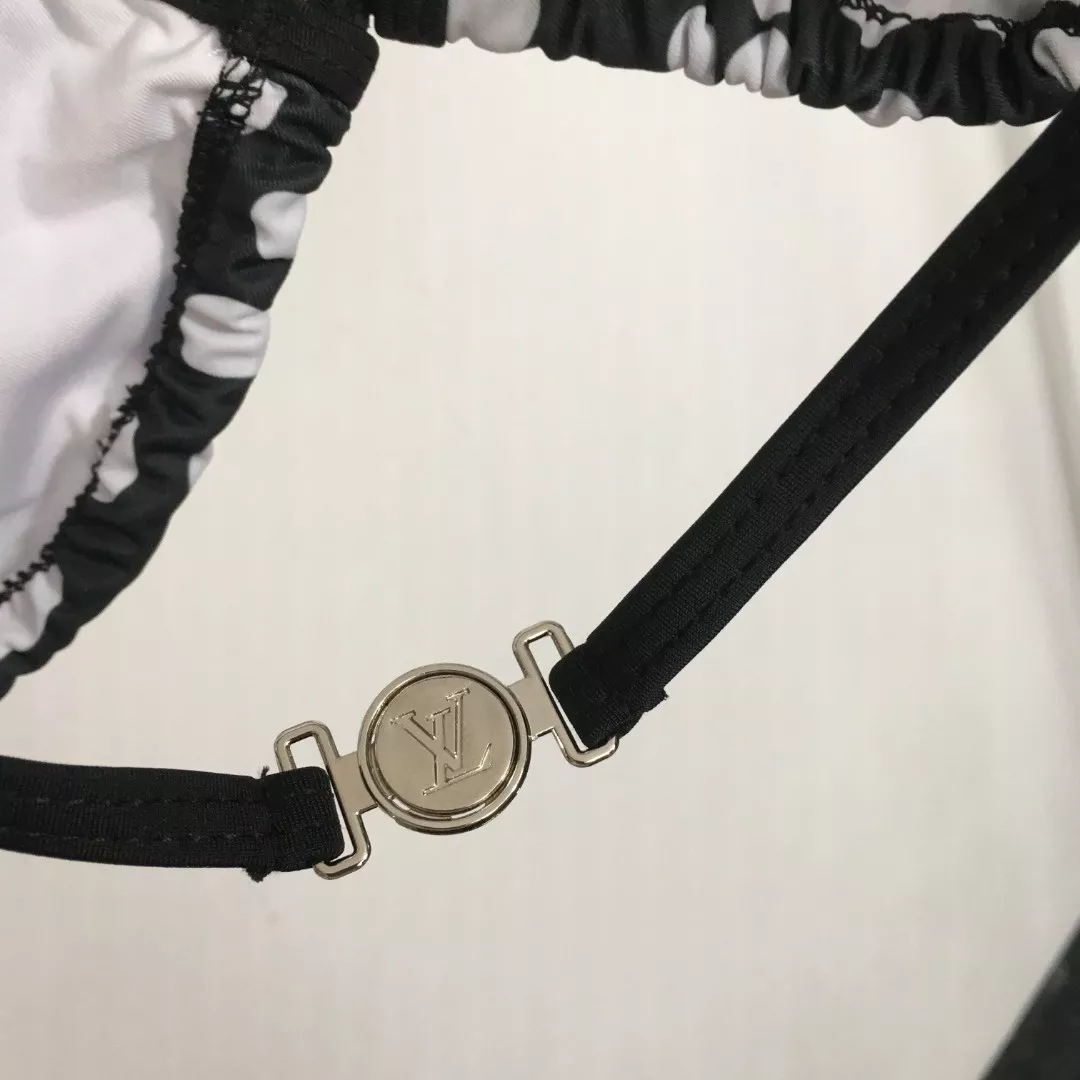 루이비통 도트 패턴 분리형 비키니 수영복 세트 상세 이미지 6