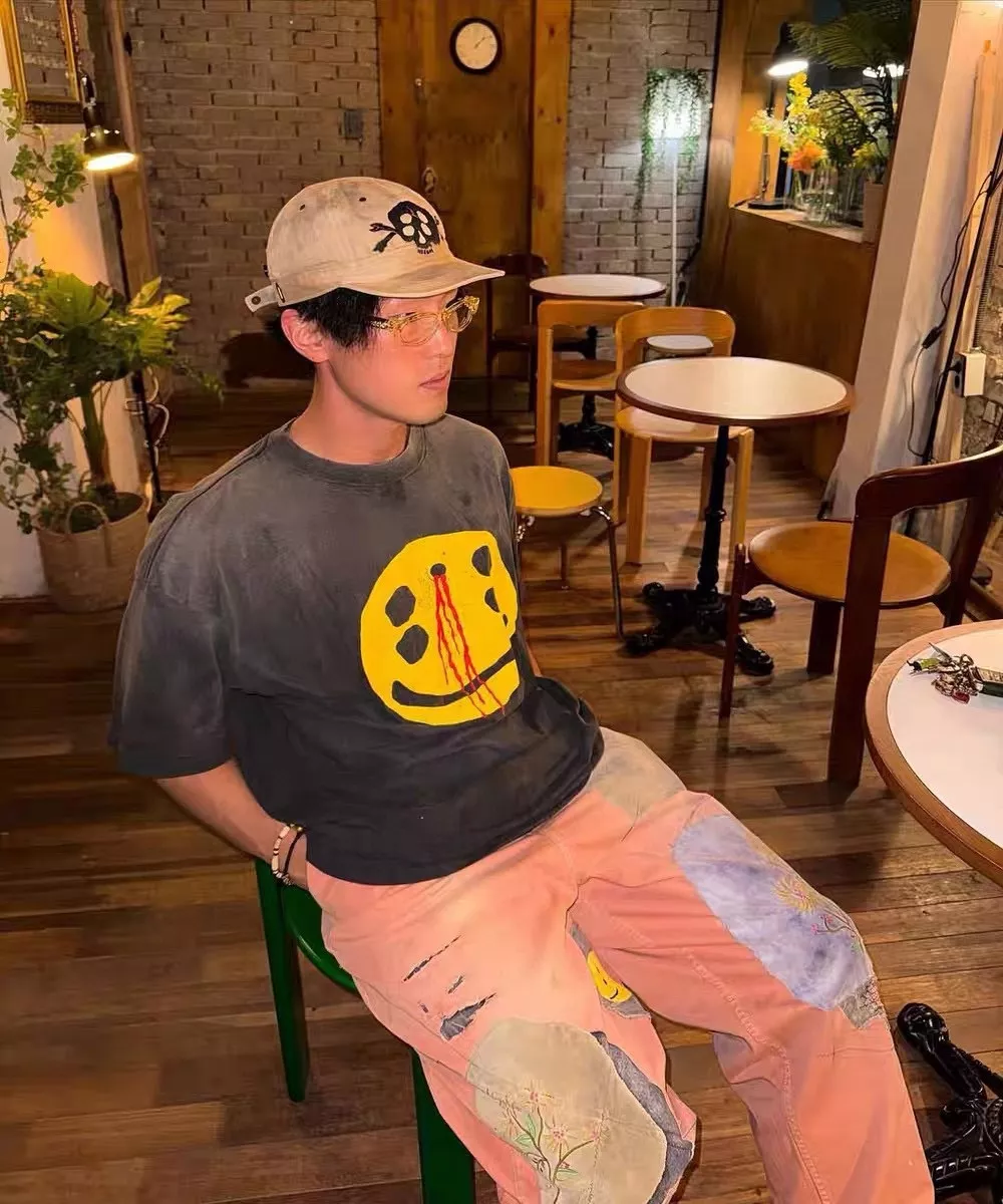 세인트마이클 X 씨피에프엠 한정 콜라보 빈티지 워싱 반소매 티셔츠 상세 이미지 32