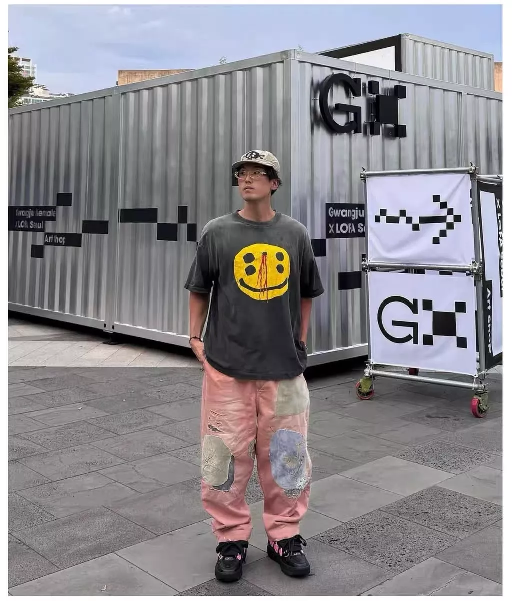 세인트마이클 X 씨피에프엠 한정 콜라보 빈티지 워싱 반소매 티셔츠 상세 이미지 17