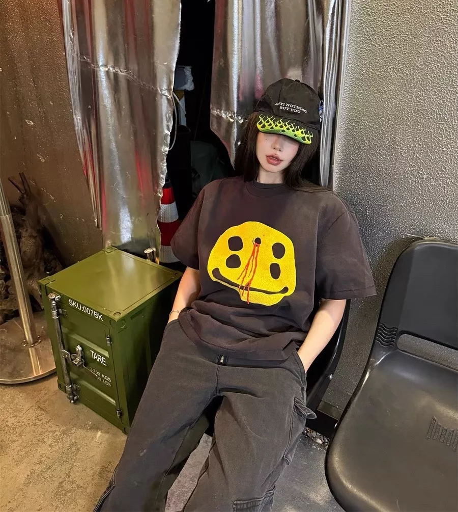 세인트마이클 X 씨피에프엠 한정 콜라보 빈티지 워싱 반소매 티셔츠 상세 이미지 33