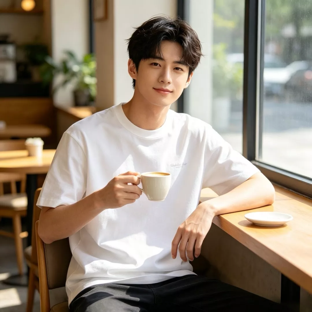 디올 왼쪽 가슴 실버 자수 레터링 반소매 티셔츠 상세 이미지 17