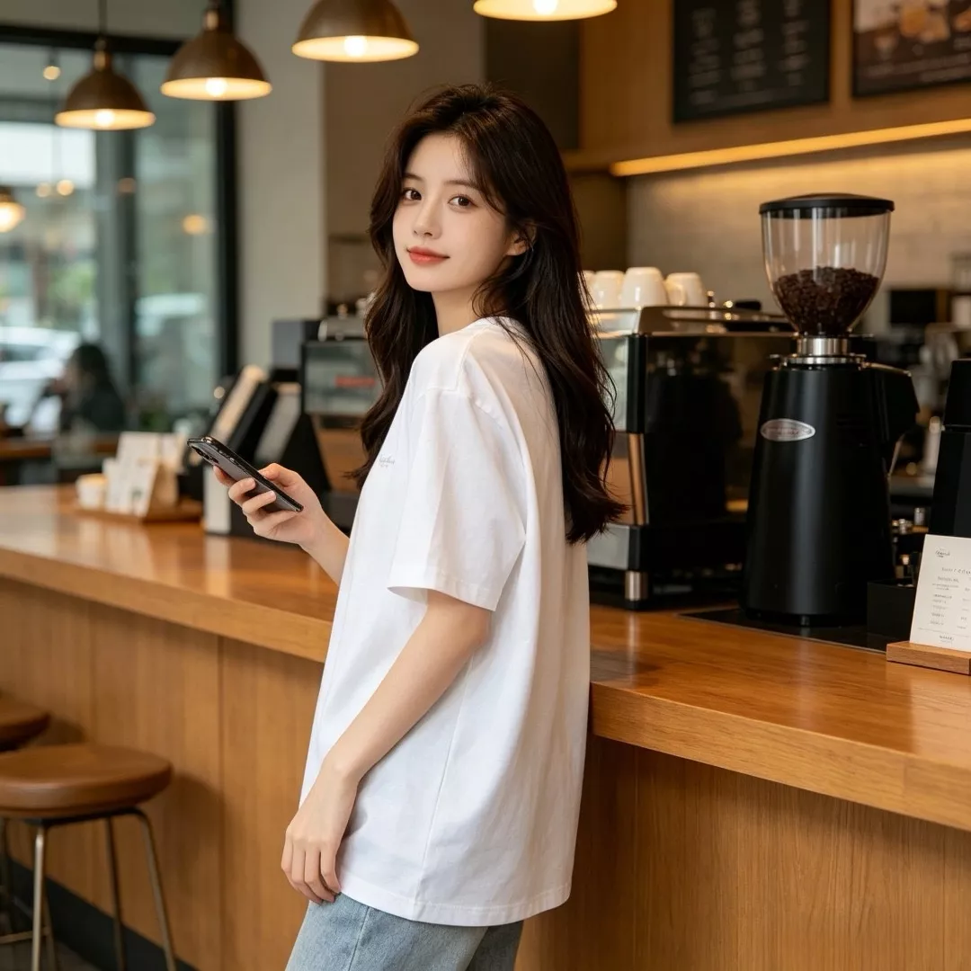 디올 왼쪽 가슴 실버 자수 레터링 반소매 티셔츠 상세 이미지 14