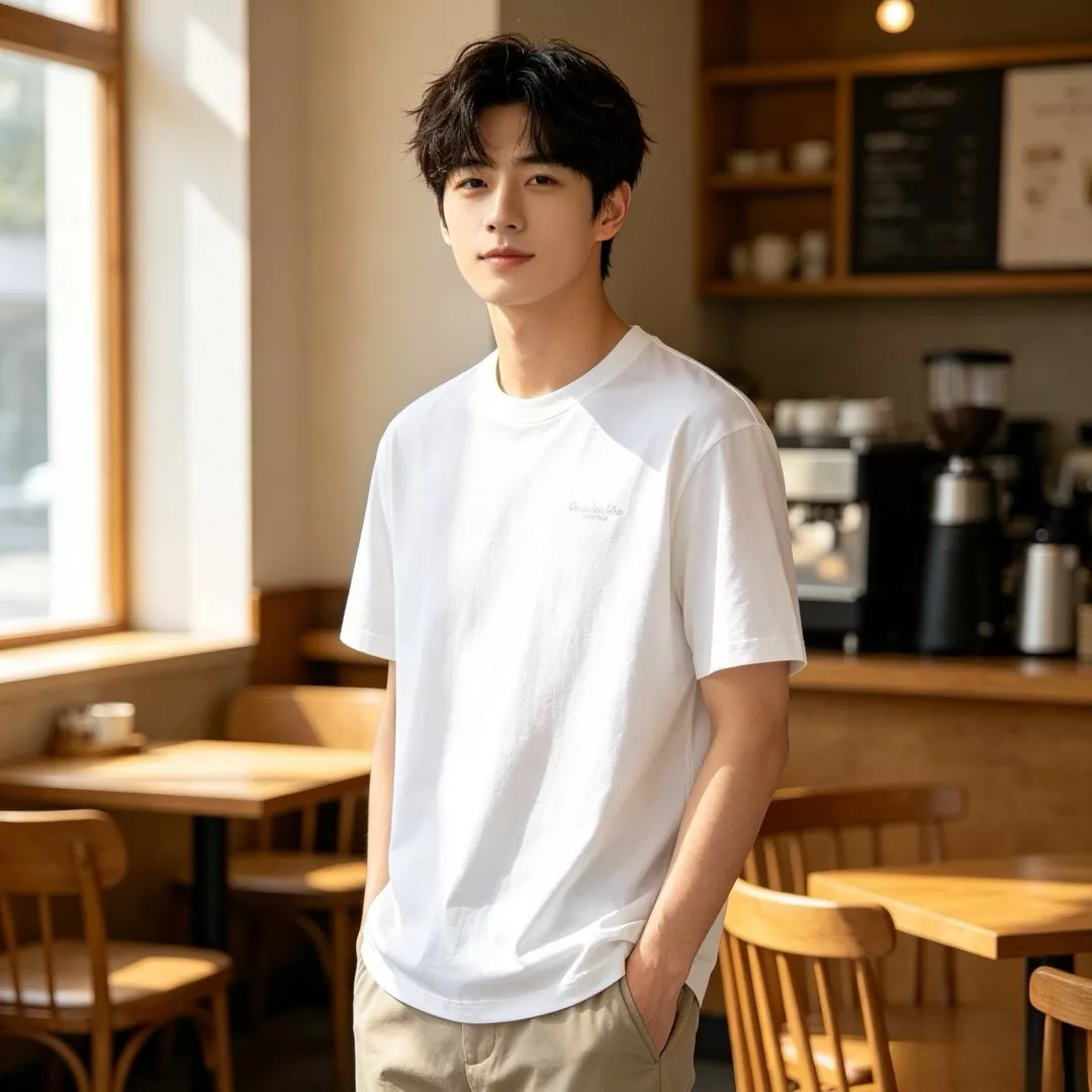 디올 왼쪽 가슴 실버 자수 레터링 반소매 티셔츠 상세 이미지 18