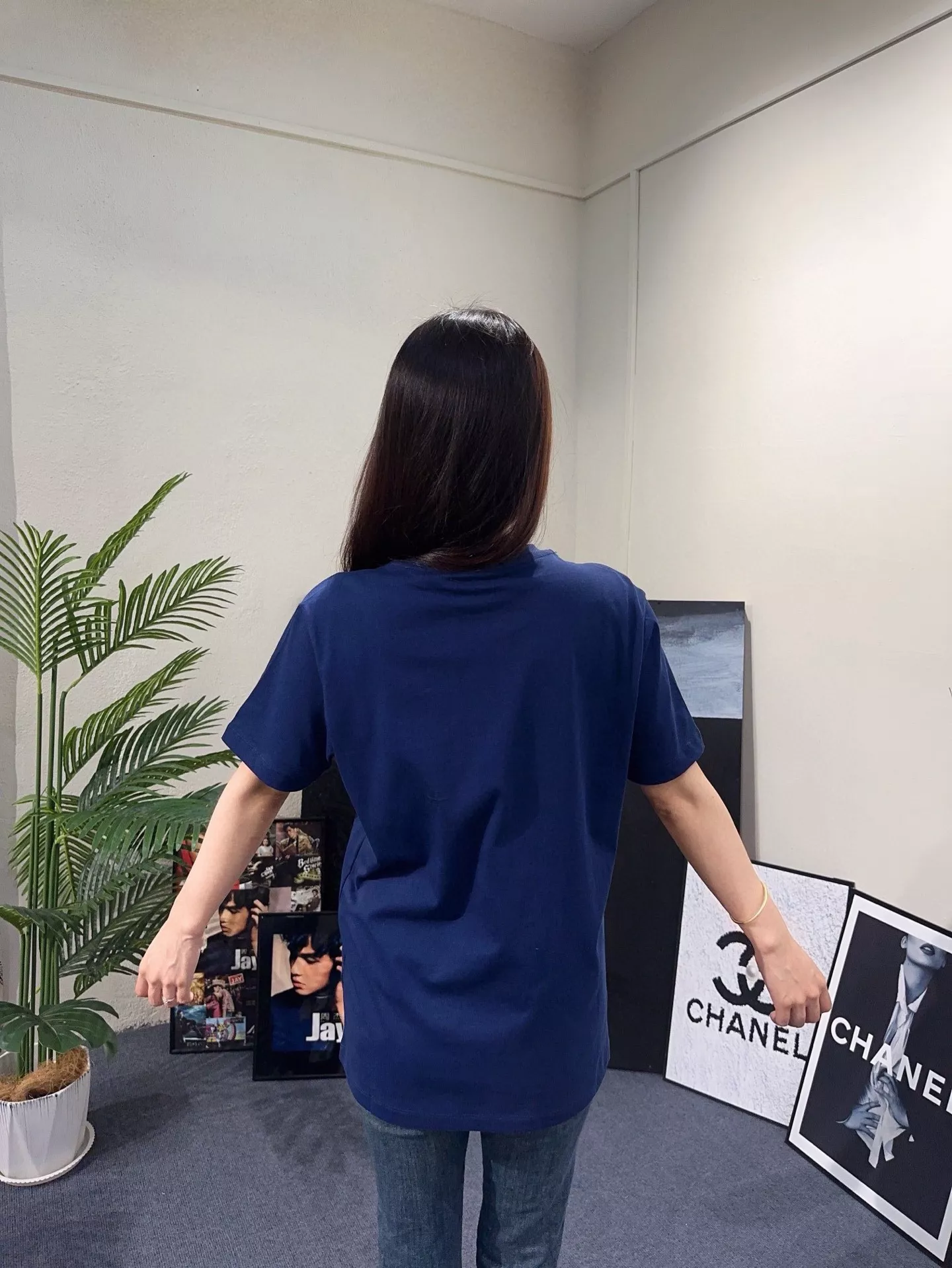 구찌 더블 G 포켓 자수 반소매 티셔츠 상세 이미지 19