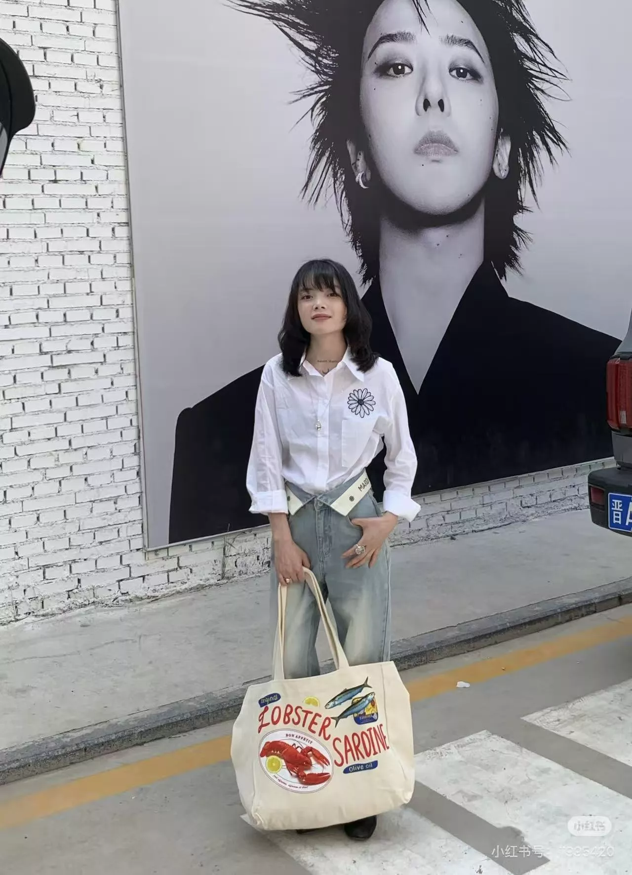마르디메크르디 마카롱 시리즈 데이지 자수 셔츠 상세 이미지 12
