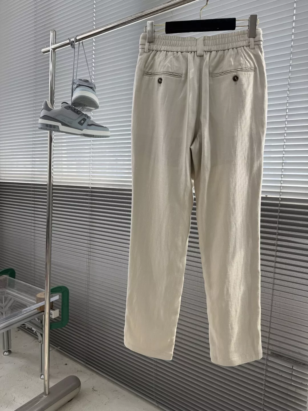 제냐 린넨 혼방 캐주얼 팬츠 상세 이미지 2