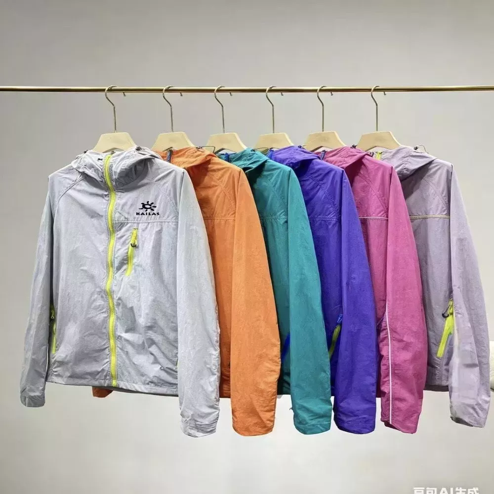 카일라스 경량 후드 자외선 차단 재킷