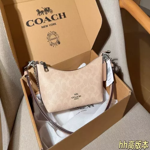 코치 케이틀린 올오버 패턴 겨드랑이 숄더백