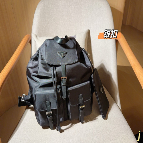 프라다 리나일론 방수 백팩