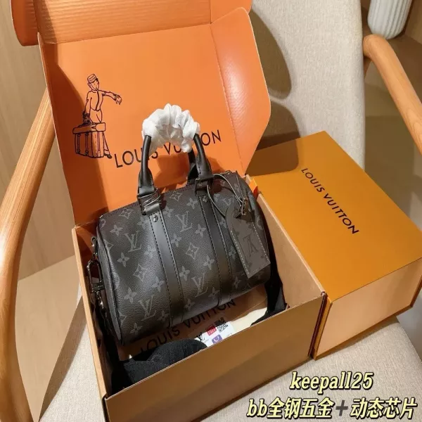 루이비통 키폴 25 블랙 보스턴백