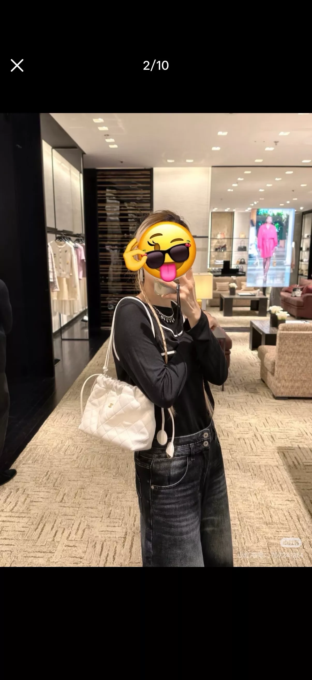 샤넬 복주머니 드로우스트링 버킷백 상세 이미지 19