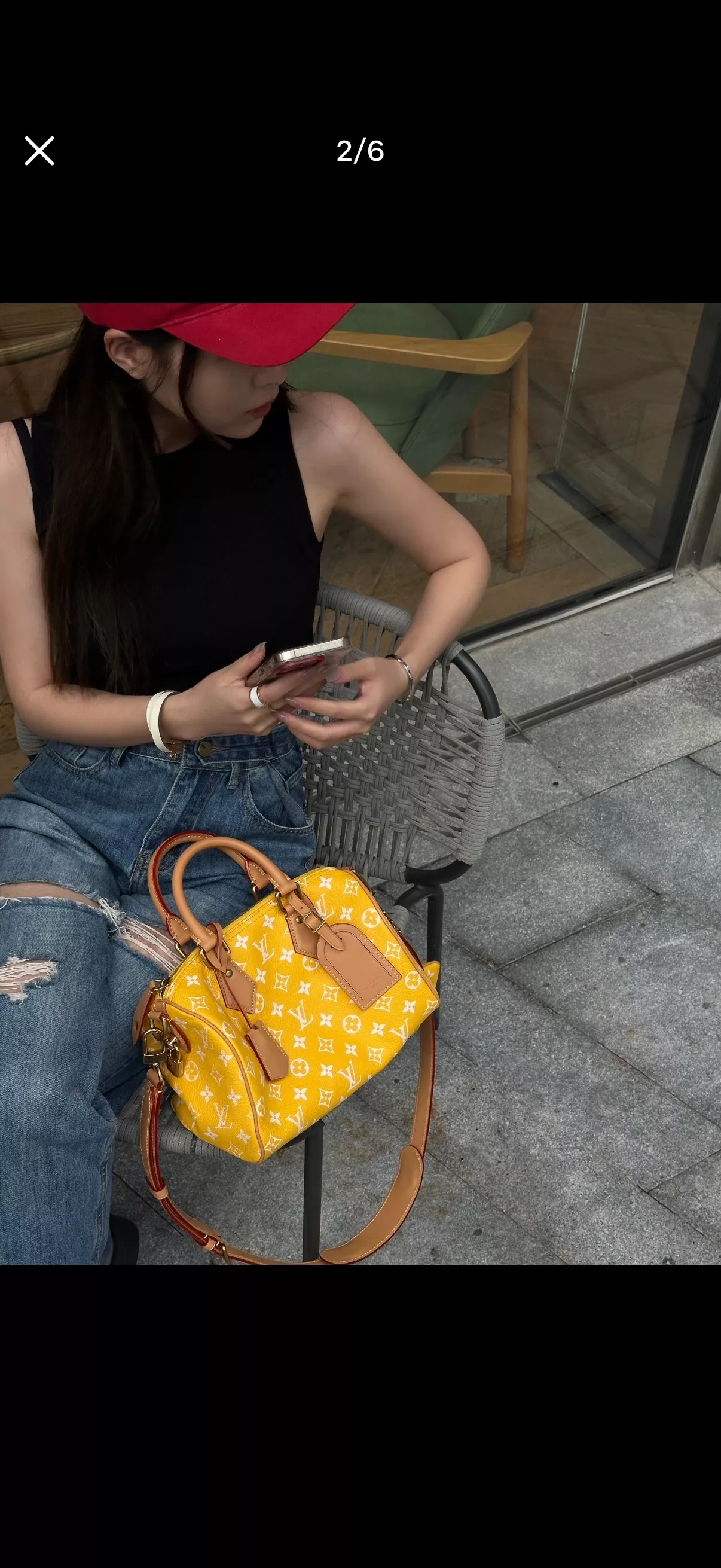 루이비통 스피디 25 필로우 스타일 핸드백 상세 이미지 16
